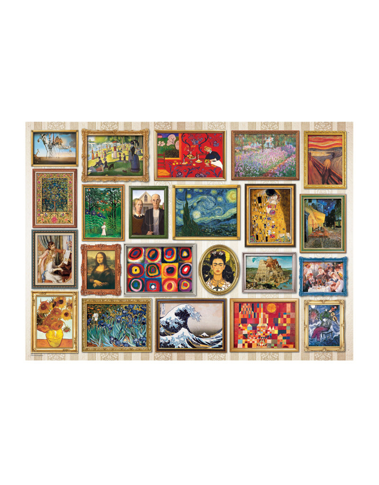 Eurographics Masterpieces Puzzle (1000 PCS)