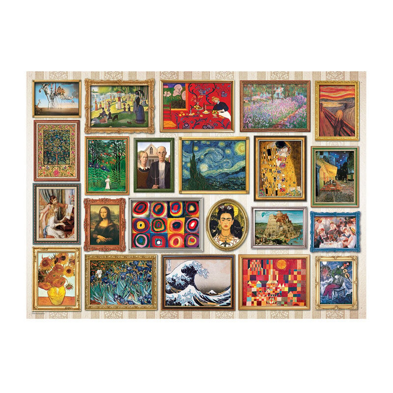 Eurographics Masterpieces Puzzle (1000 PCS)