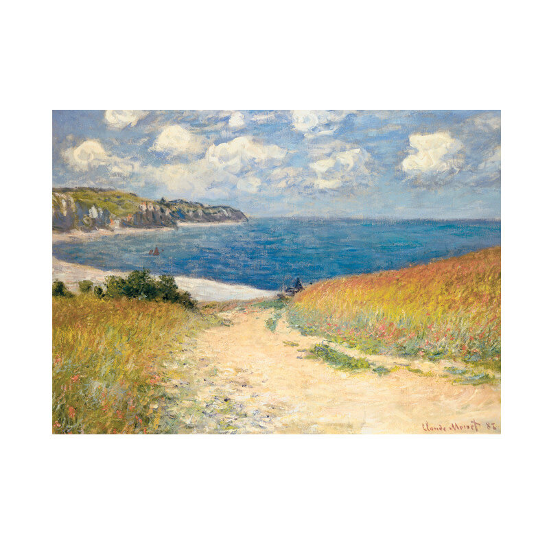 Eurographics Path Through the Wheat Fields Puzzle  -  Monet (1000 PCS)