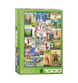 Eurographics Golf Around the World Puzzle  (1000 PCS)