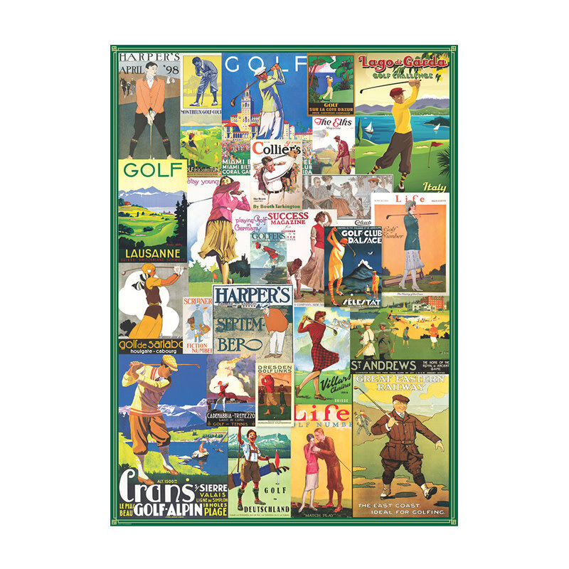 Eurographics Golf Around the World Puzzle  (1000 PCS)