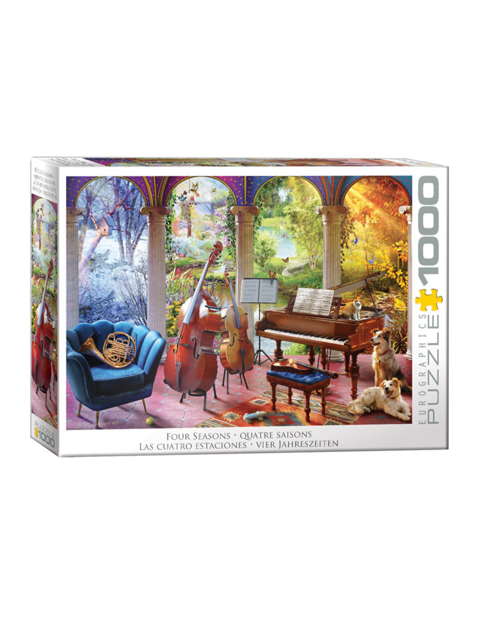 Eurographics Four Seasons of Music Puzzle  (1000 PCS)