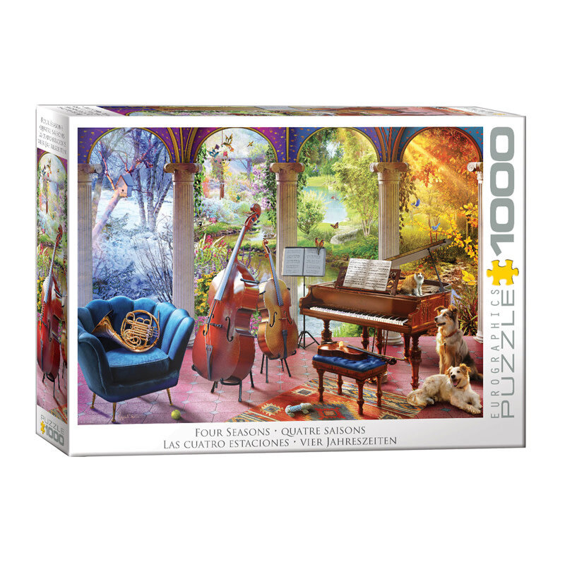 Eurographics Four Seasons of Music Puzzle  (1000 PCS)