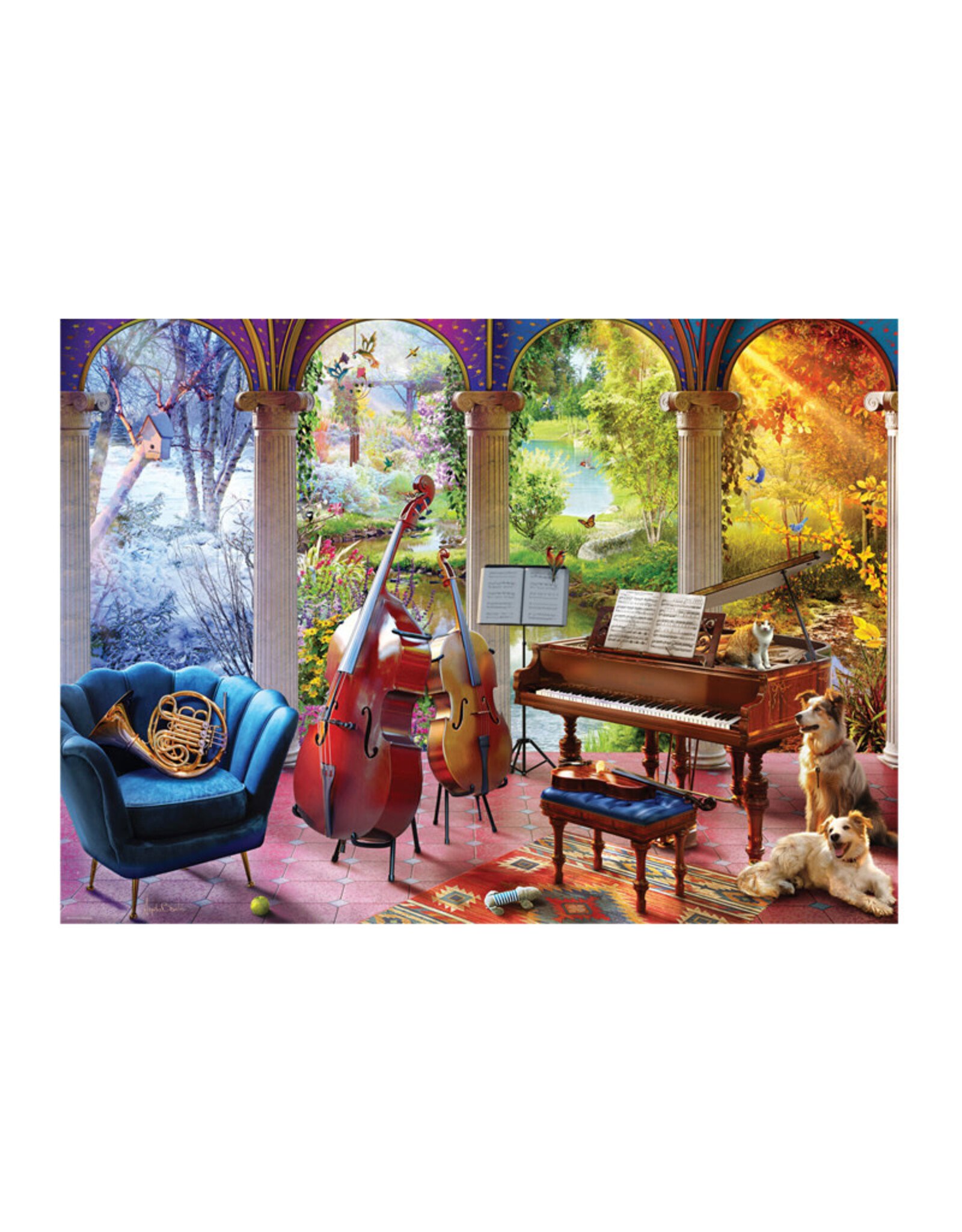 Eurographics Four Seasons of Music Puzzle  (1000 PCS)