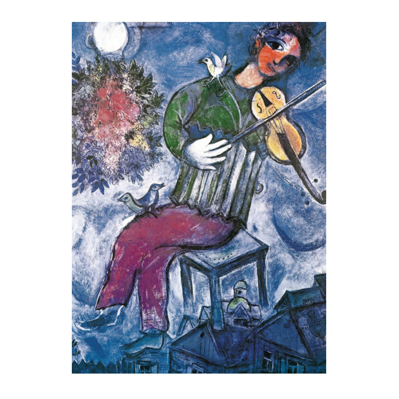 Eurographics The Blue Violinist Puzzle 1000 PCS (Chagall)