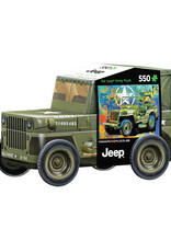 Eurographics Military Jeep Tin Puzzle (550 PCS)