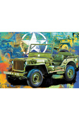 Eurographics Military Jeep Tin Puzzle (550 PCS)