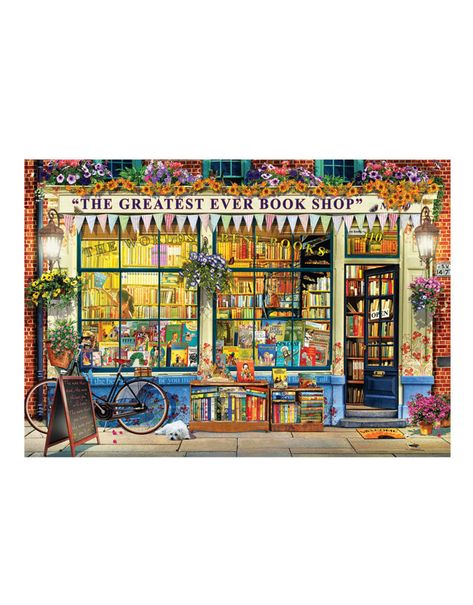 Eurographics Greatest Ever Book Shop Puzzle (1000 PCS)