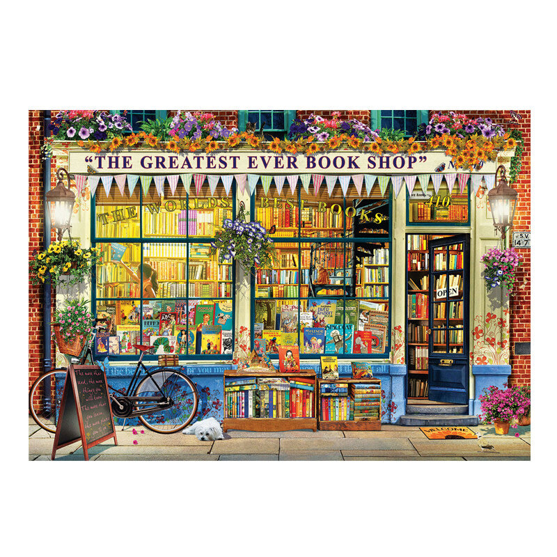 Eurographics Greatest Ever Book Shop Puzzle (1000 PCS)