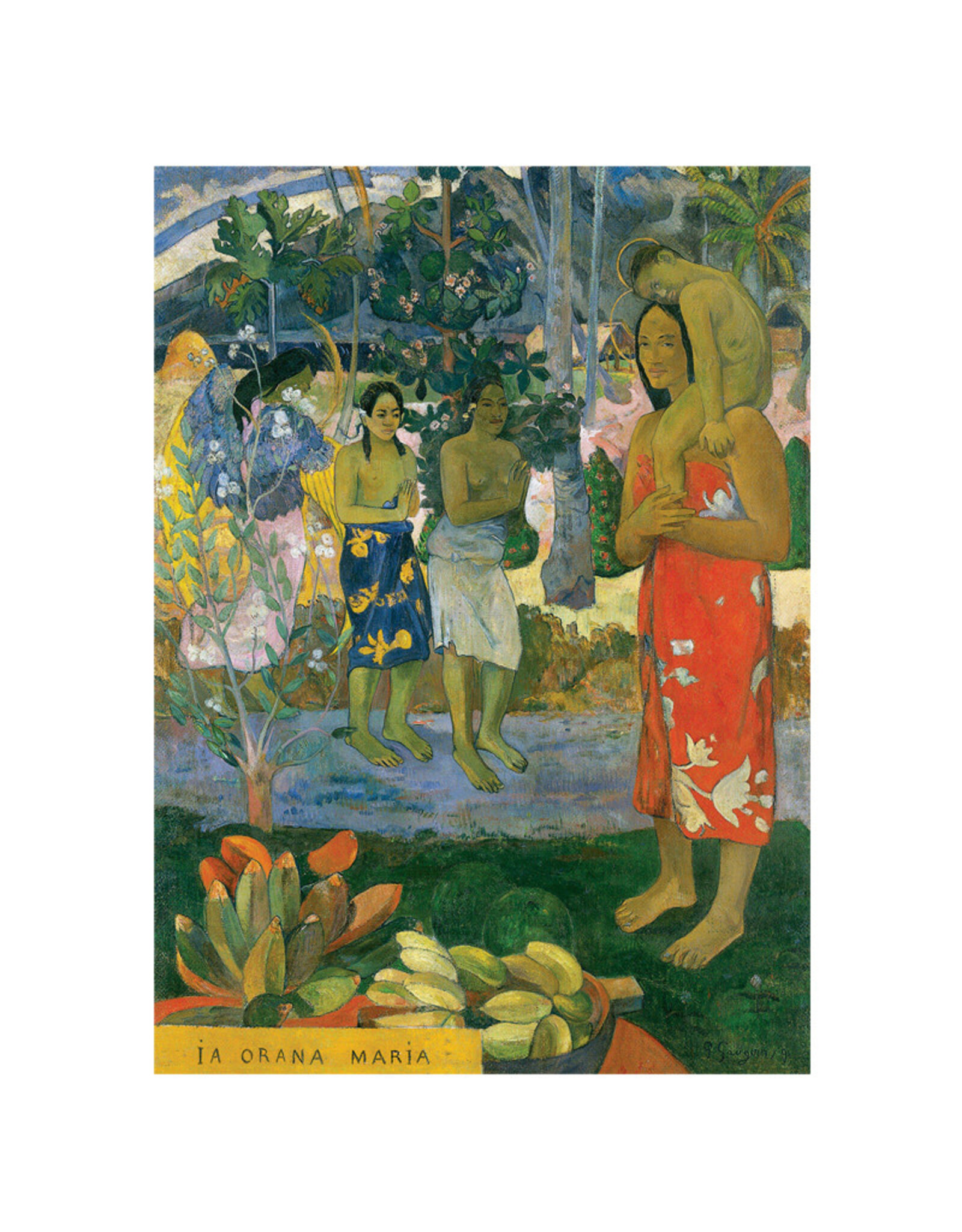 Eurographics La Orana Maria (Hail Mary) by Gauguin (1000 PCS)