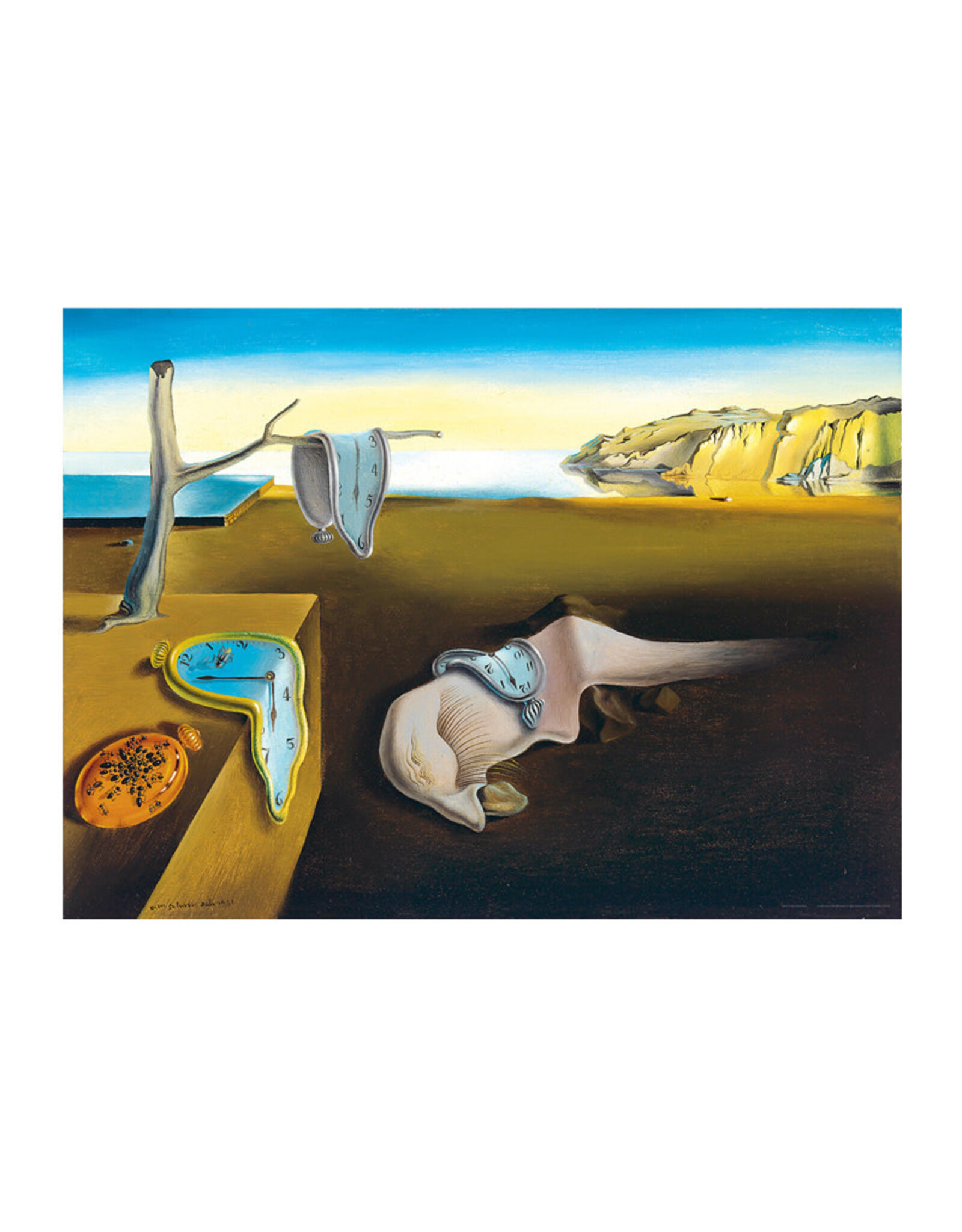 Eurographics The Persistence of Memory Puzzle 1000 PCS (Dali)
