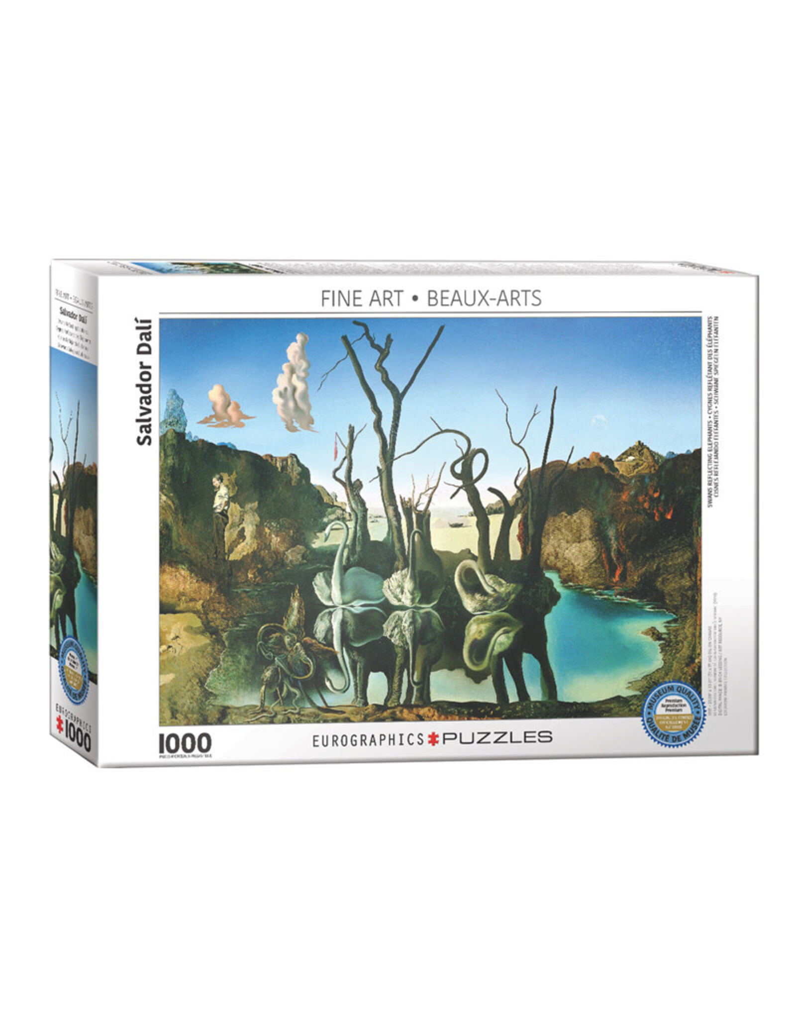 Eurographics Swans Reflecting Elephants Puzzle 1000 PCS