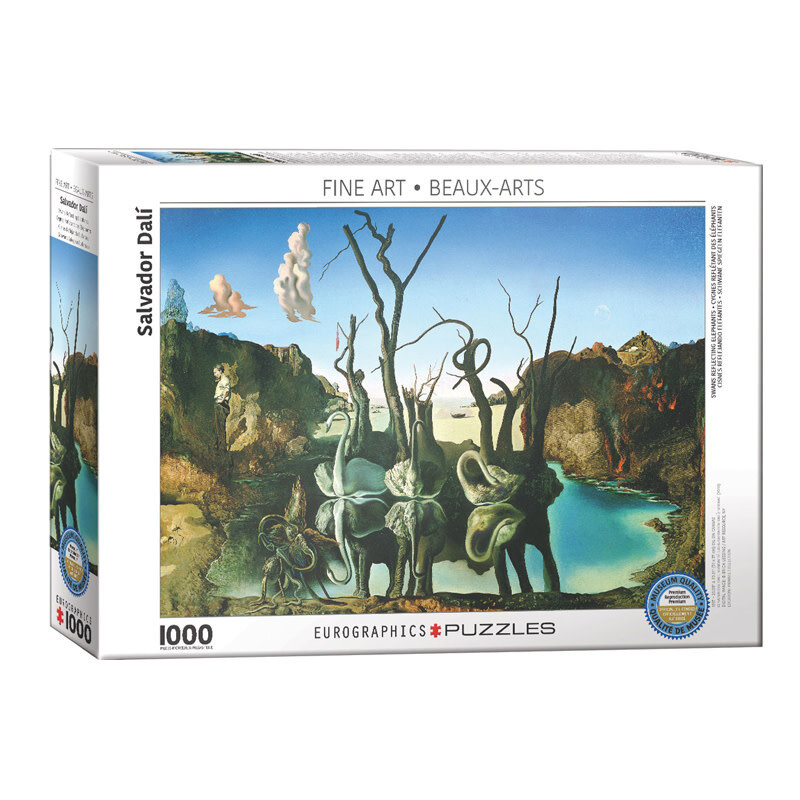 Eurographics Swans Reflecting Elephants Puzzle 1000 PCS