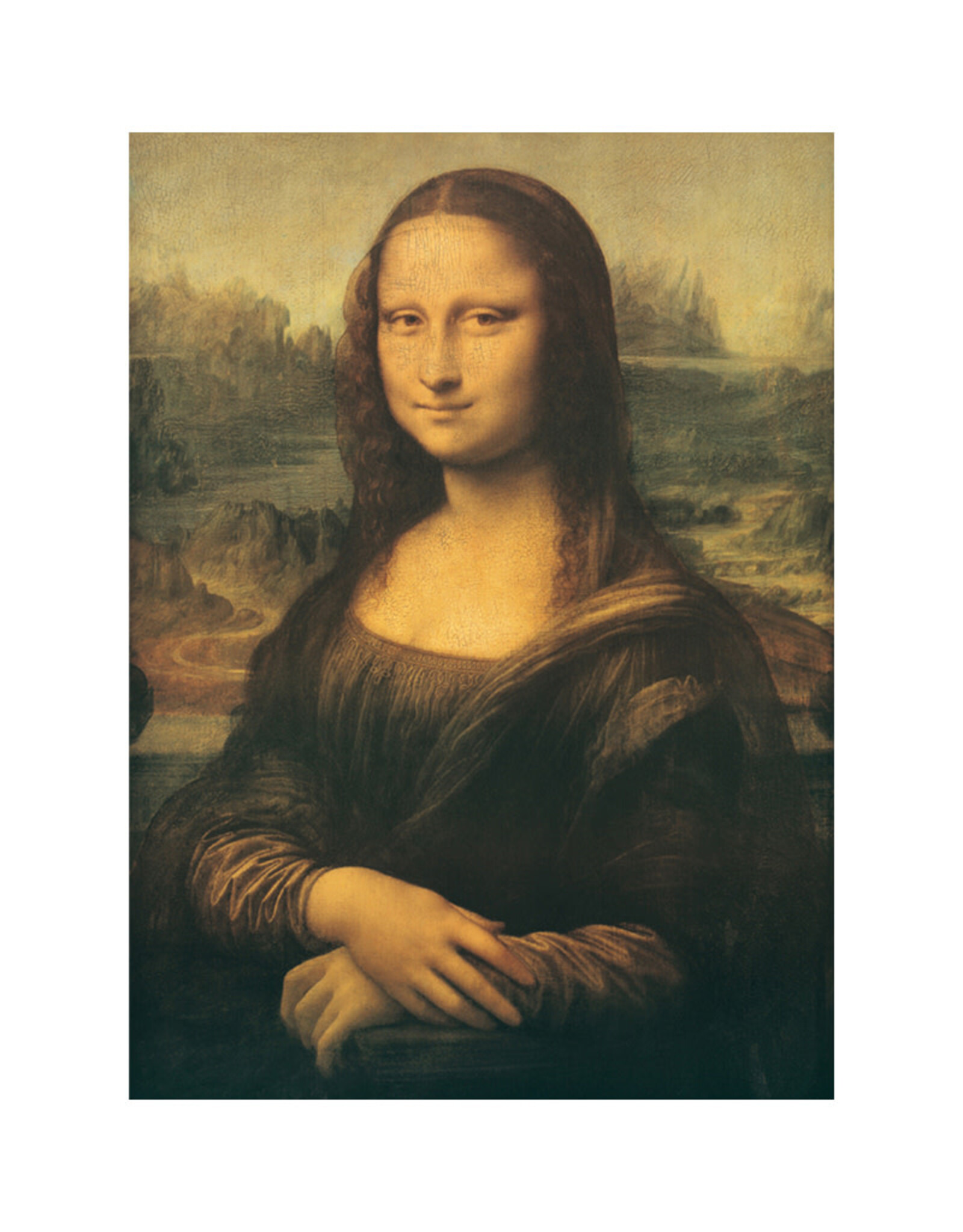 Eurographics Mona Lisa by Leonardo da Vinci Puzzle (1000 PCS)