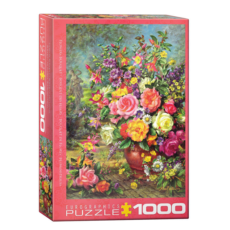 Eurographics Flowers Bouquet Puzzle (1000 PCS)