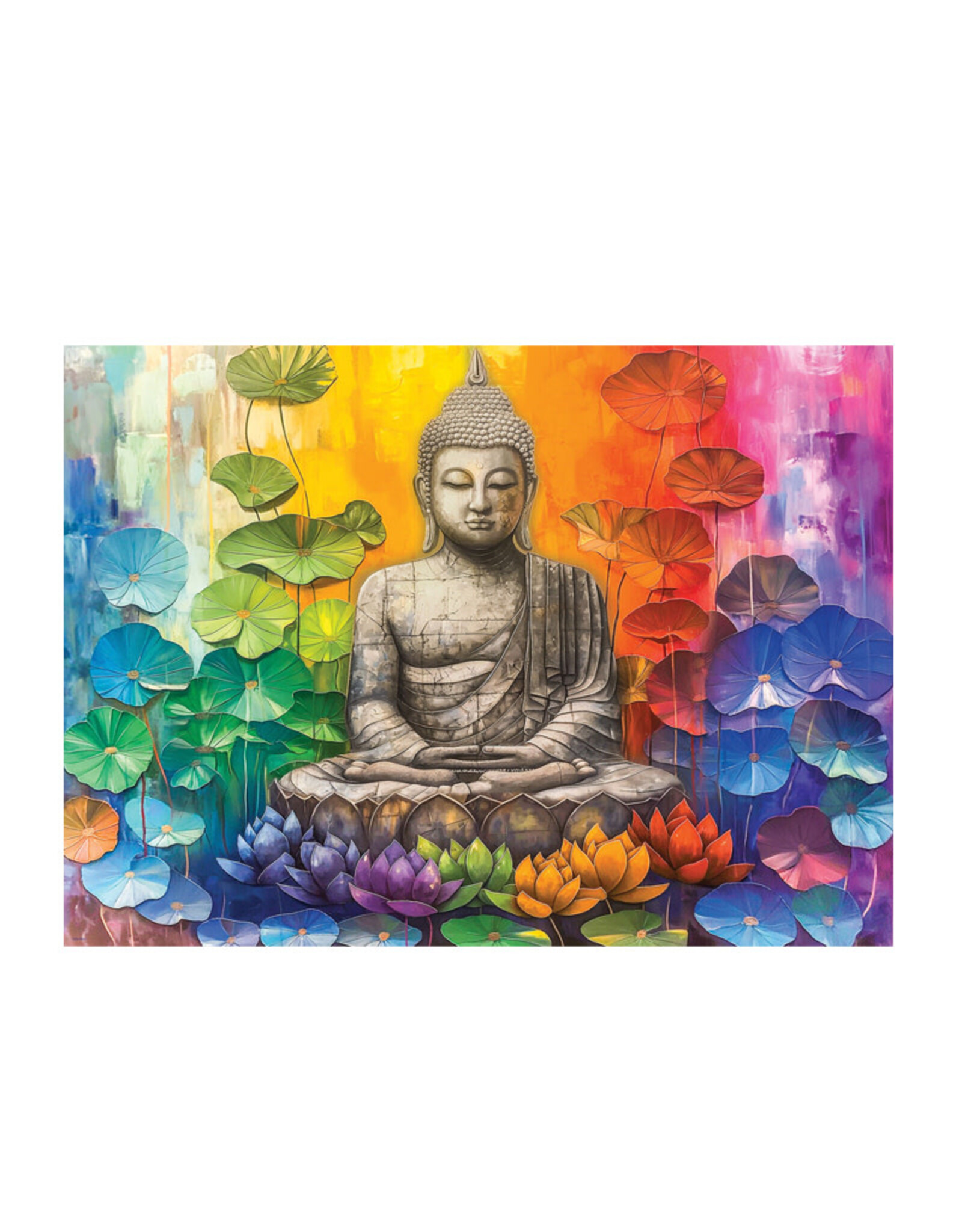 Eurographics Colorful Buddha Puzzle (1000 PCS)