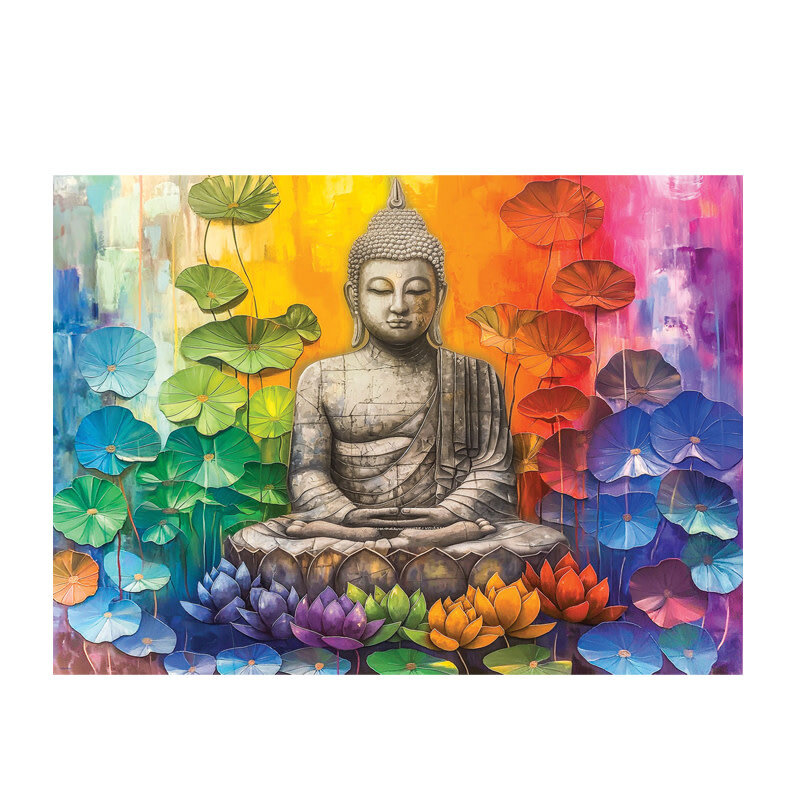 Eurographics Colorful Buddha Puzzle (1000 PCS)