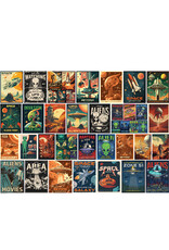 Eurographics Vintage Alien Posters Puzzle (1000 PCS)