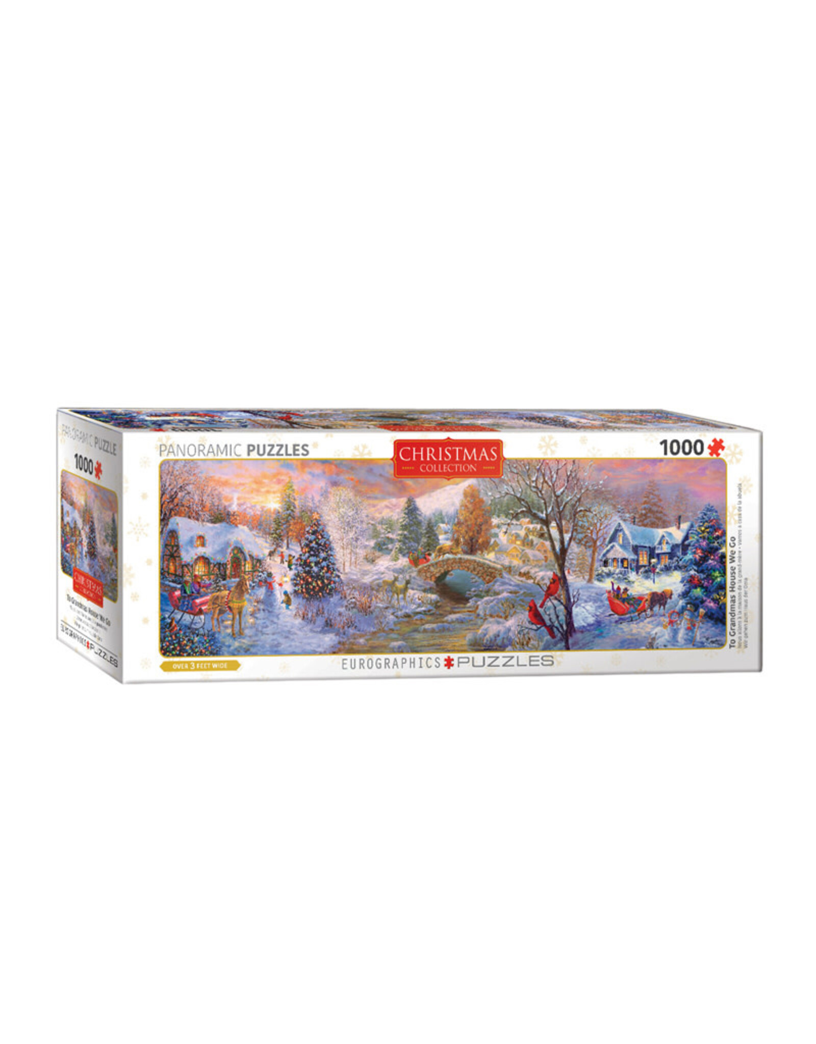 Eurographics To Grandma's House We Go Panoramic Puzzle (1000 PCS)