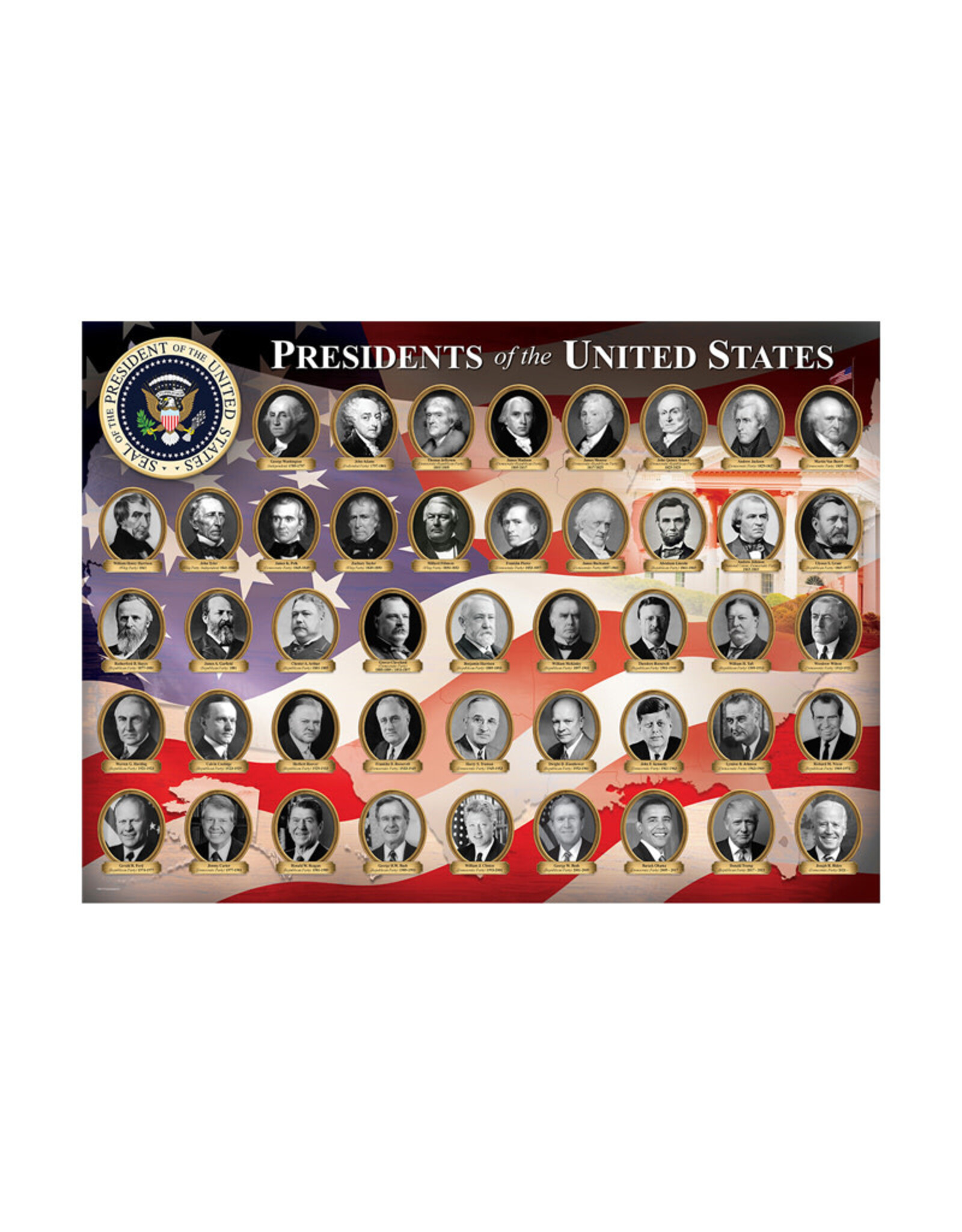 Eurographics Presidents of the USA Puzzle (300 PCS)