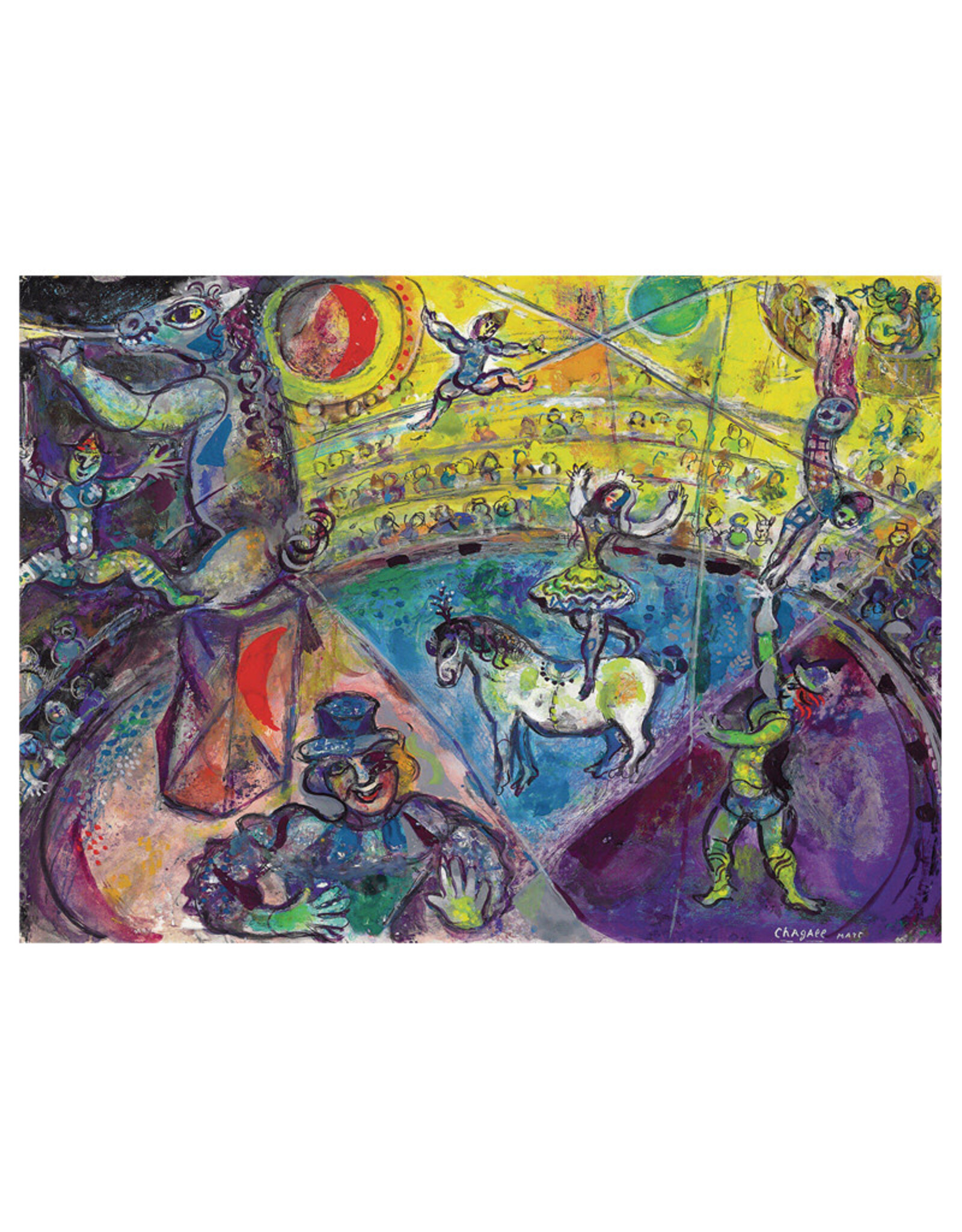 Eurographics B&N Chagall-Le Chavel Cirque Puzzle (1000 PCS)