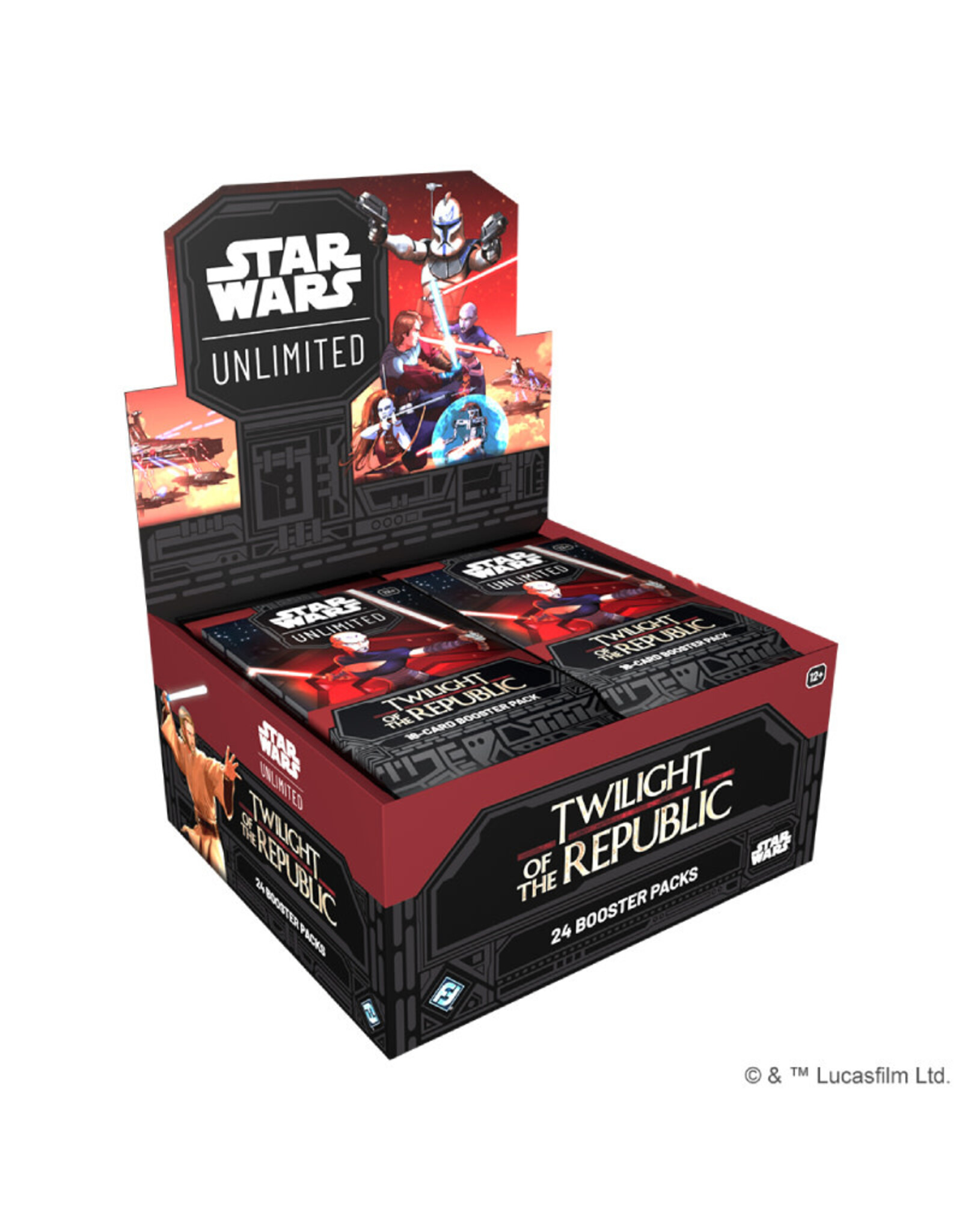 Fantasy Flight Games Star Wars Unlimited Twilight of the Republic Booster Box (24)
