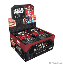 Fantasy Flight Games Star Wars Unlimited Twilight of the Republic Booster Box (24)