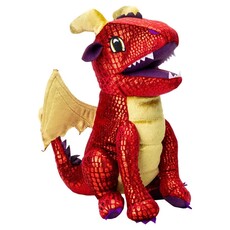 FanRoll Dice Bag: Dragon Plush Red