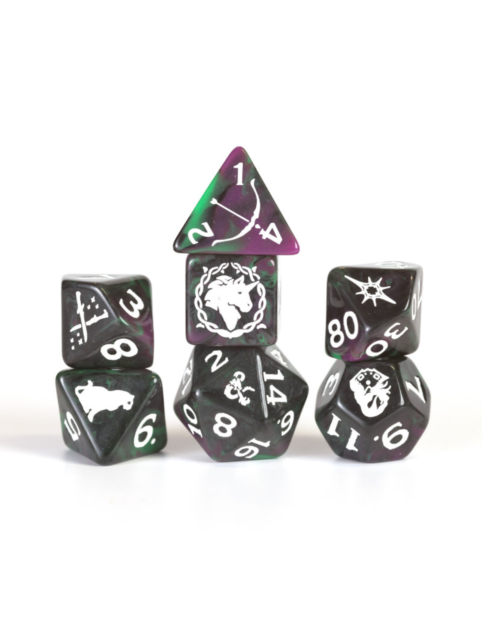 Misc Sirius RPG Dice (7) Legend of Drizzt