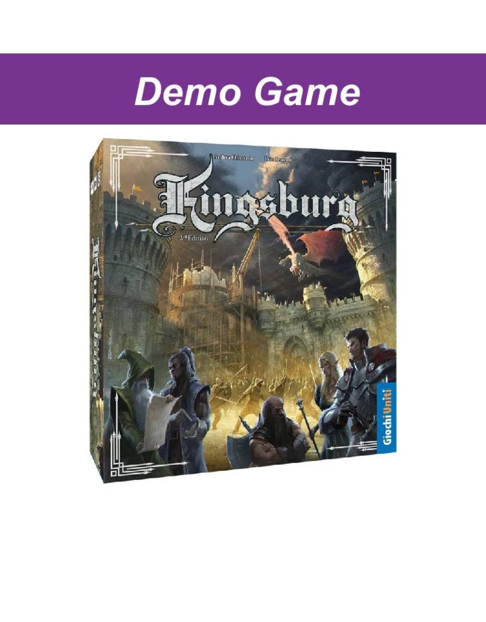 (DEMO) Kingsburg 3rd Edition. Free to Play In Store!