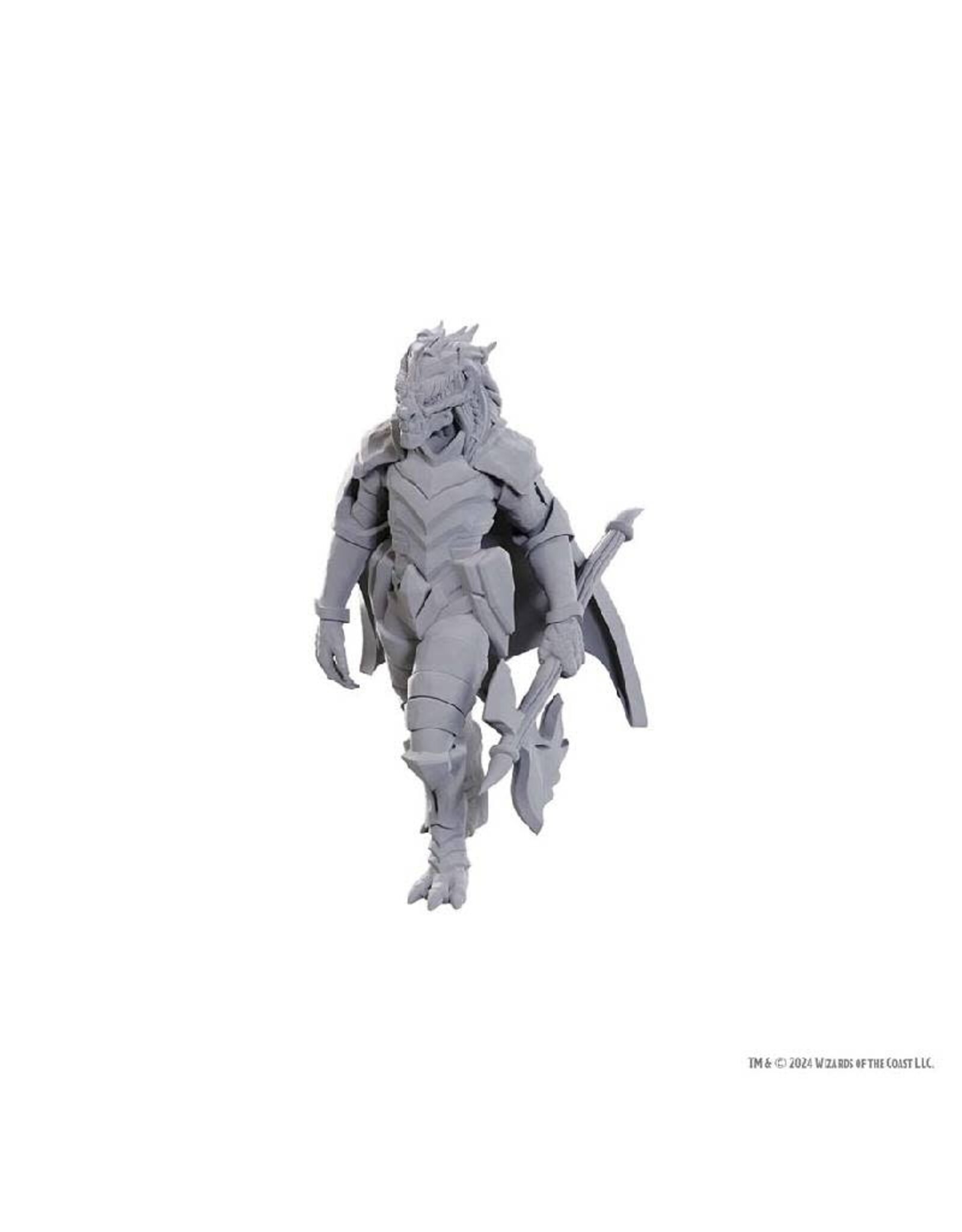 Wizkids D&D Unpainted Minis: Dragonborn of Tiamat