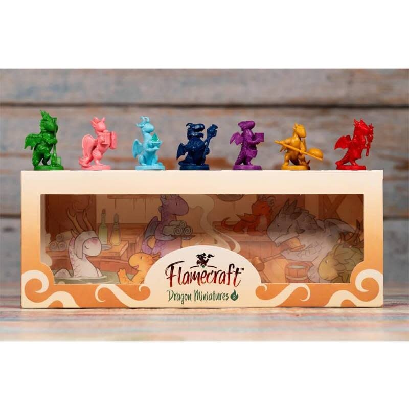 Lucky Duck Games Flamecraft Dragon Minitures Series 2