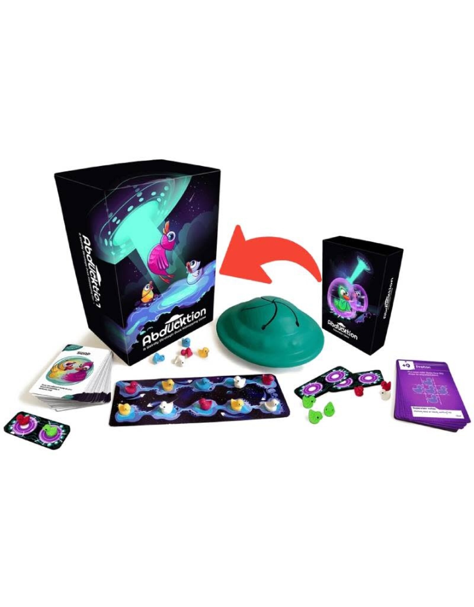 Very Special Games Abducktion Base Game + Intergalacduck Research Expansion