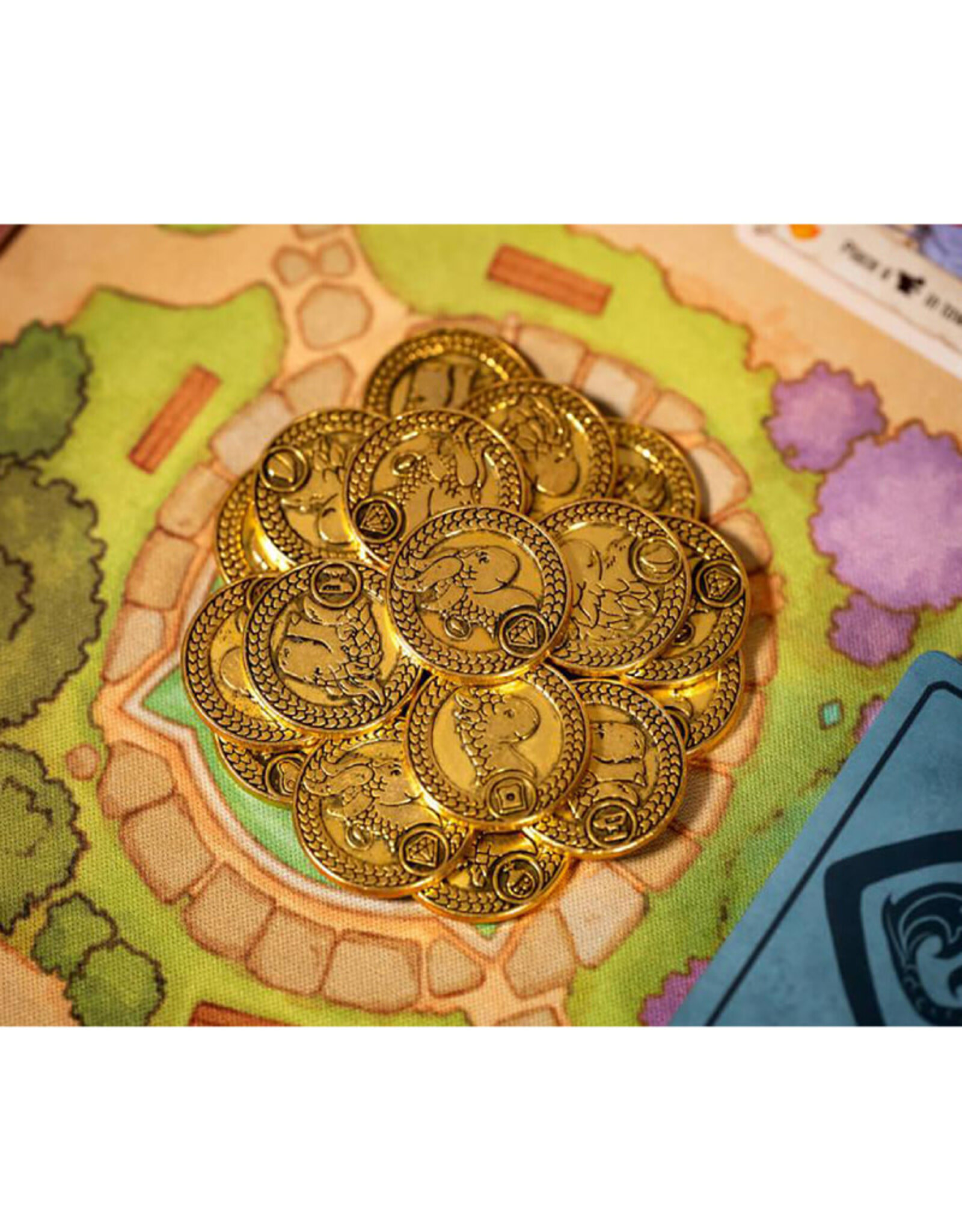 Lucky Duck Games Flamecraft Metal Coins
