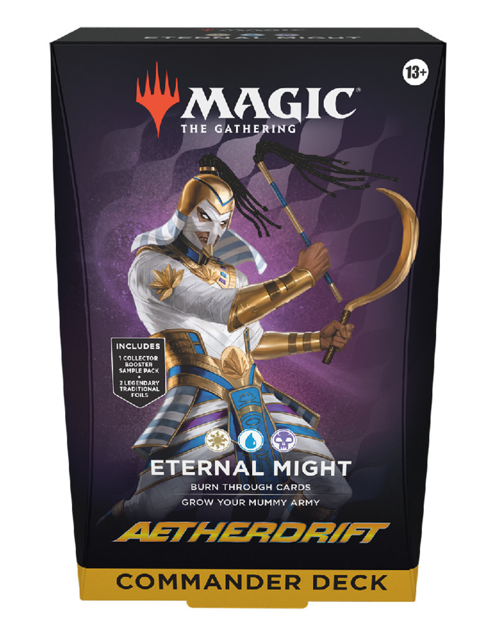 Wizards of the Coast MTG Aetherdrift Commander Deck: Eternal Might