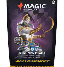 Wizards of the Coast MTG Aetherdrift Commander Deck: Eternal Might