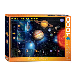 Eurographics The Planets Puzzle (1000 PCS)