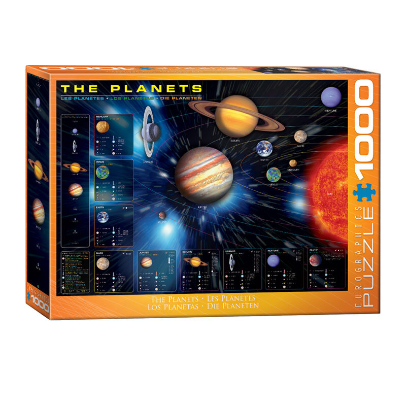 Eurographics The Planets Puzzle (1000 PCS)