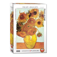 Eurographics Twelve Sunflowers Puzzle - van Gogh (1000 PCS)