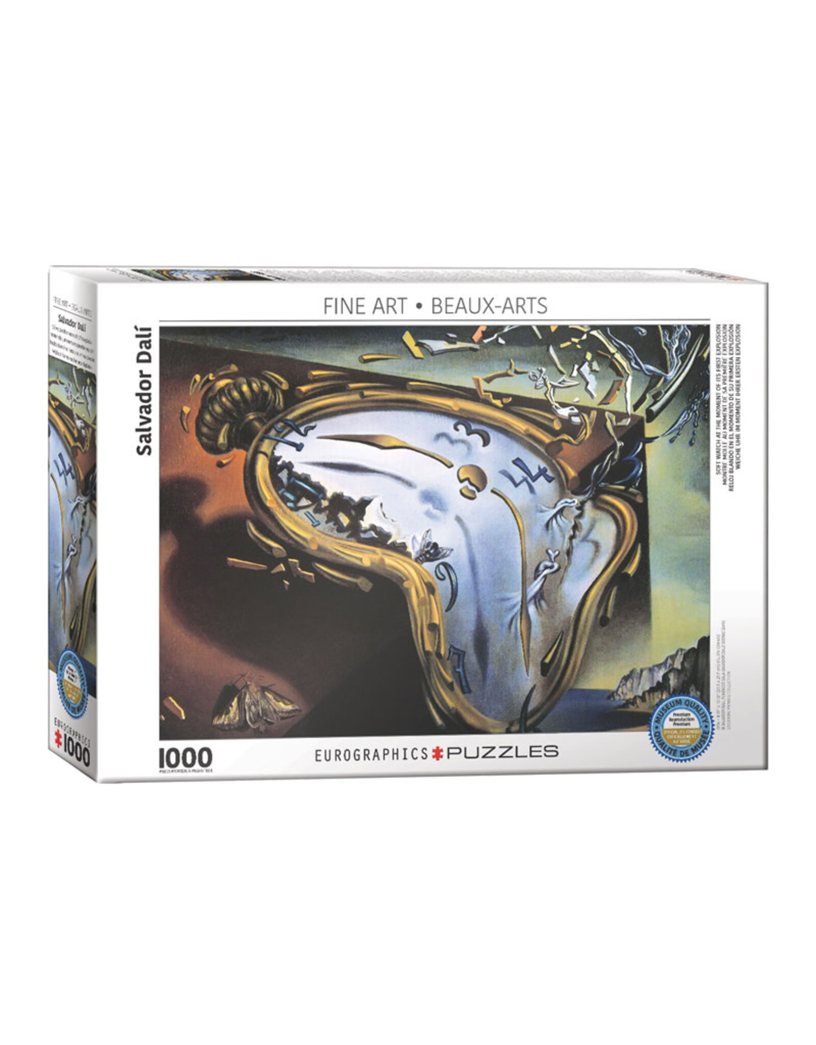 Eurographics Soft Watch at the Moment of First Explosion Puzzle  - Dali (1000 PCS)
