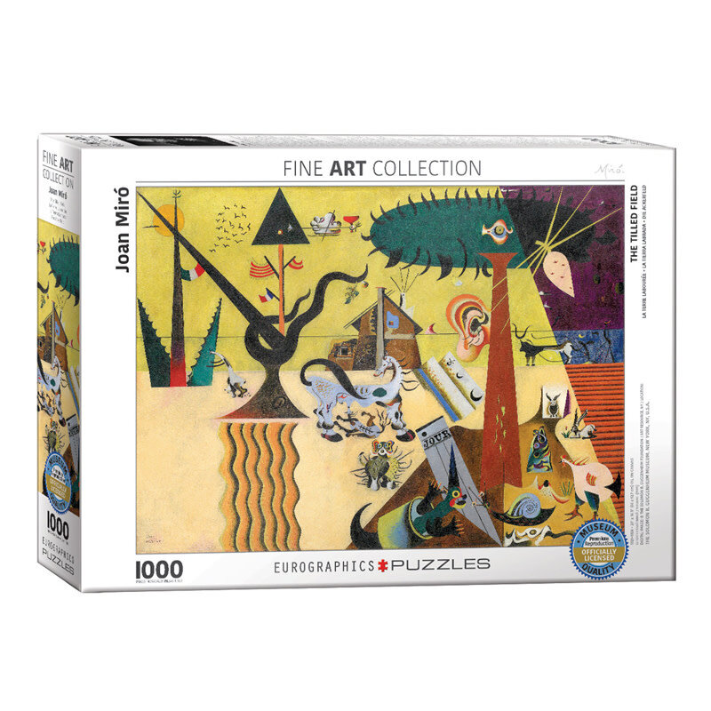 Eurographics The Tilled Field Puzzle - Miro (1000 PCS)