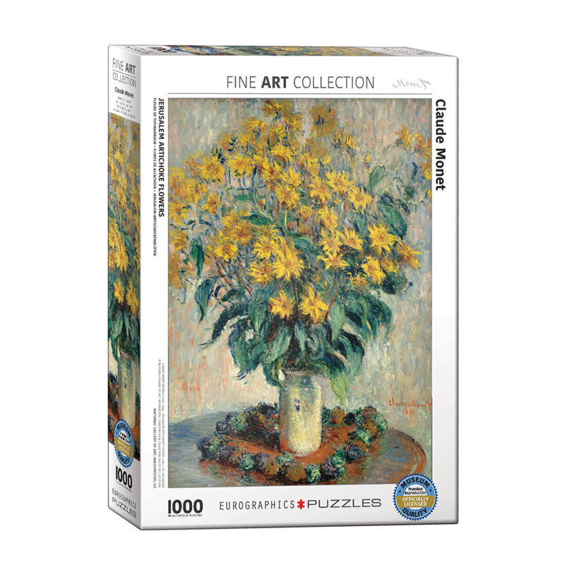 Eurographics Jerusalem Artichoke Flowers Puzzle (1000 PCS)