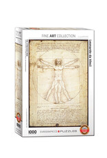 Eurographics The Vitruvian Man Puzzle -  Da Vinci (1000 PCS)