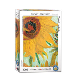 Eurographics Twelve Sunflowers  (Detail) Puzzle (1000 PCS)