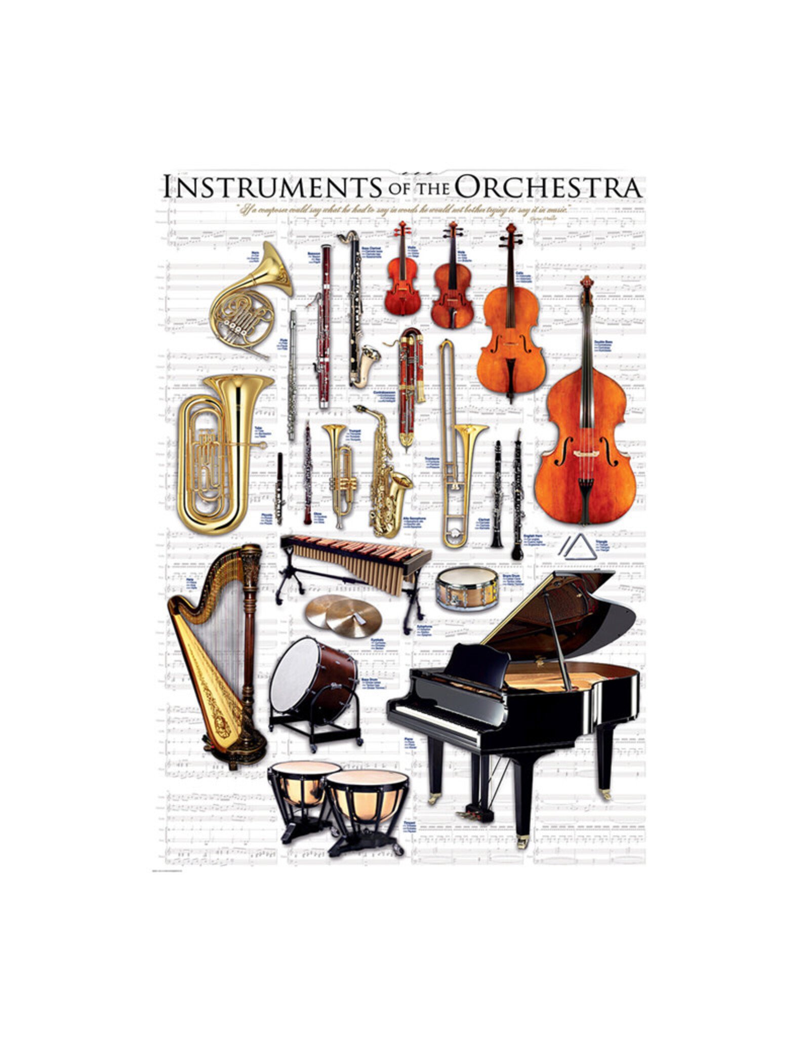 Eurographics Instruments of the Orchestra Puzzle (1000 PCS)