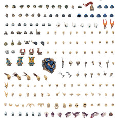 Games Workshop Warhammer 40k Battlefield Trophies