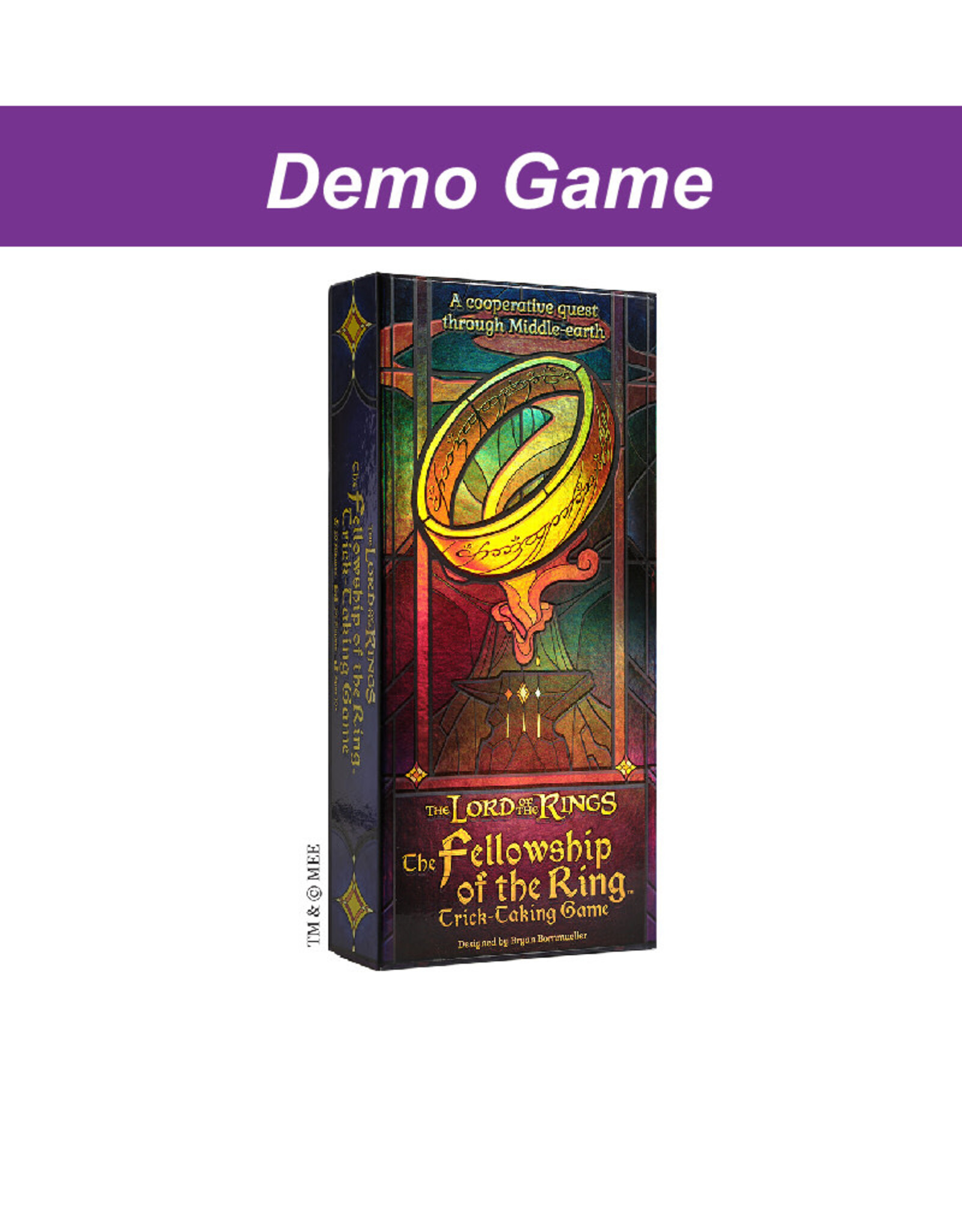 (DEMO) Lord of the Rings Fellowship of the Ring Trick-Taking Game. Free to Play In Store!