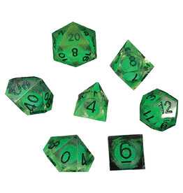 Misc RPG Dice (7) Teenage Mutant Ninja Turtles Mutagen Green
