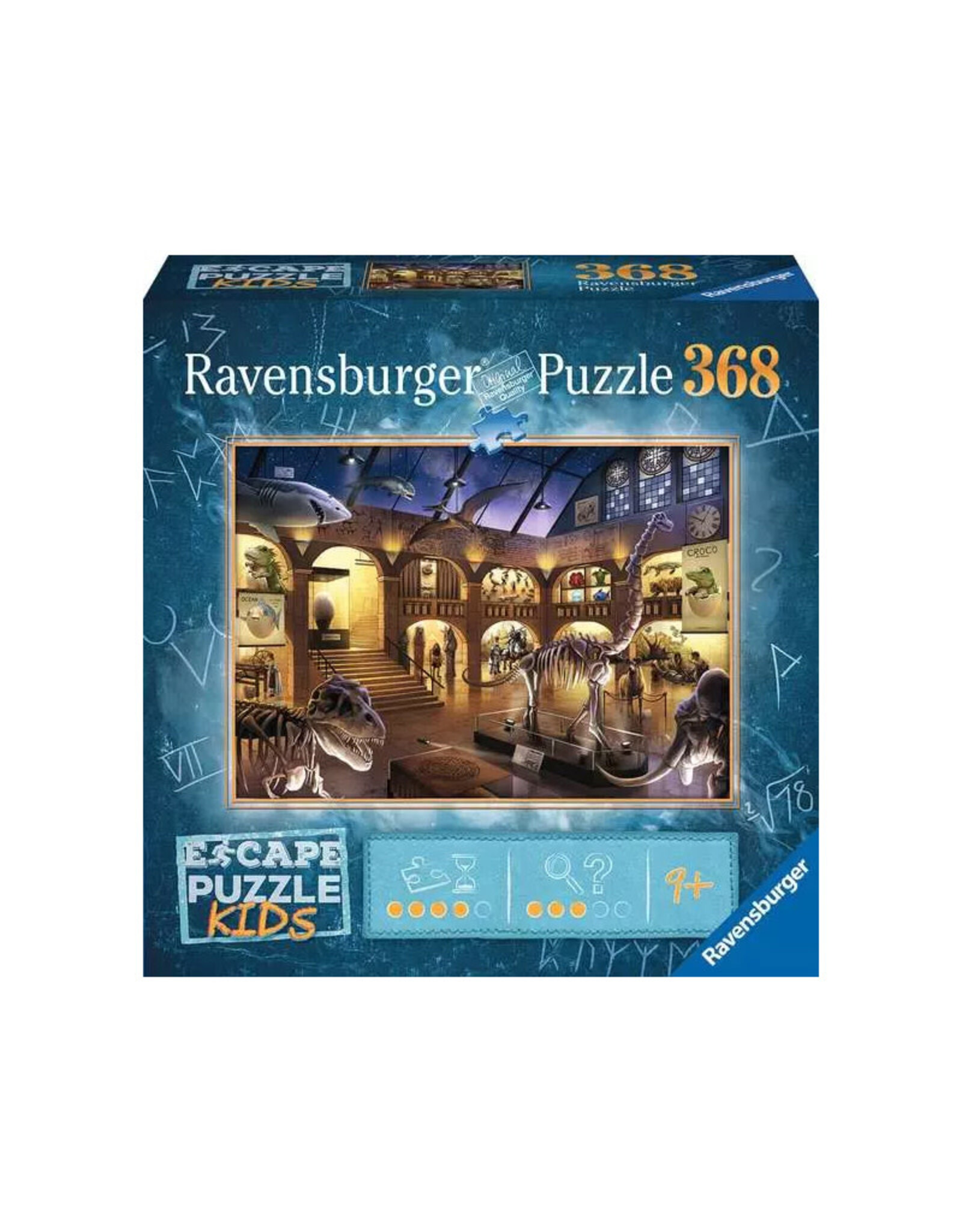 Ravensburger ESCAPE  Puzzle Kids: Museum Mysteries  (368 PCS)