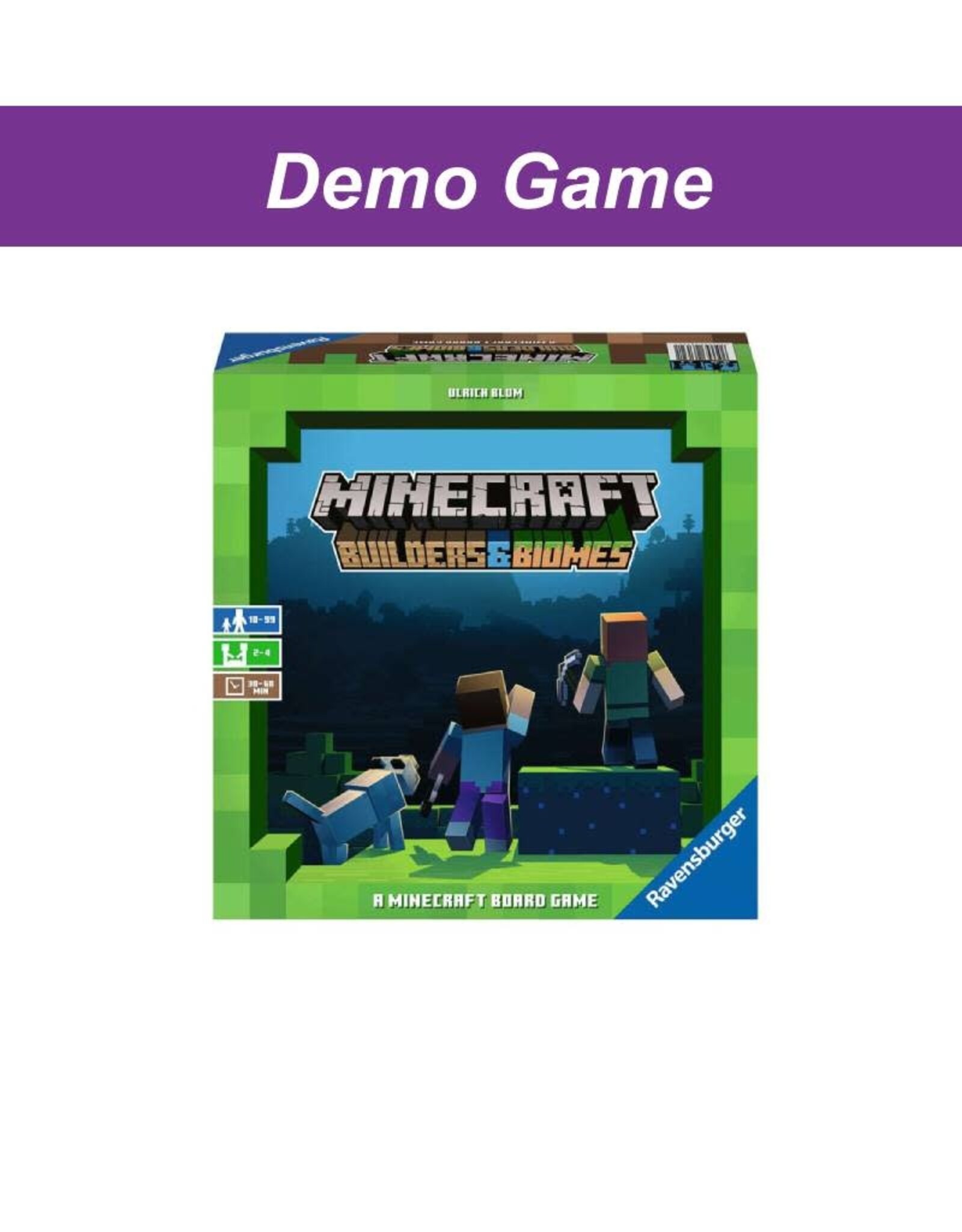 Ravensburger (DEMO) Minecraft: Builders and Biomes. Free to Play In Store!